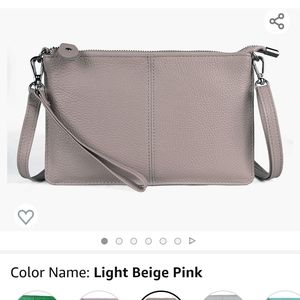 Leather Purse with 2 straps
